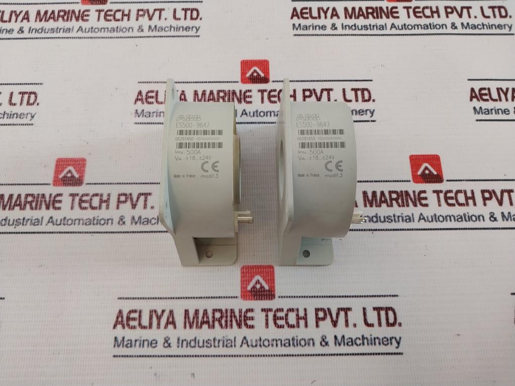 ABB ES500-9647 Current Transformer 500A 18-24V