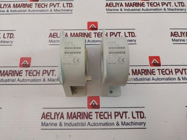 Abb Es500-9647 Current Transformer 18-24V 500A