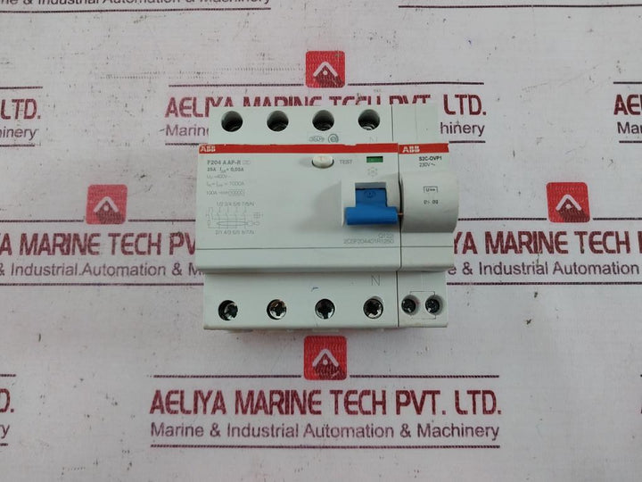 Abb F204 A Ap-r Residual Current Circuit Breaker Q122I 2Csf204401R1250 230502 2C