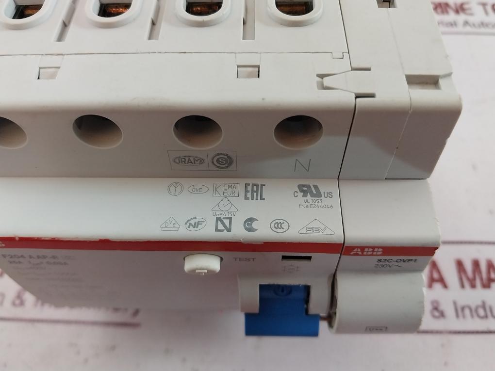 Abb F204 A Ap-r Residual Current Circuit Breaker Q122I 2Csf204401R1250 230502 2C