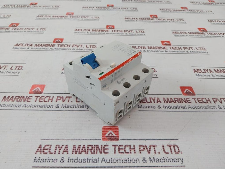 Abb F204 A Residual Current Circuit Breaker 2Csf204401R1250 Un= 400V