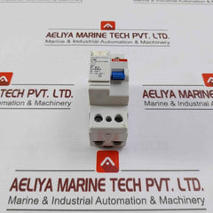 Abb F 362 2 Pole Residual Current Operated Circuit Breaker 25A0306