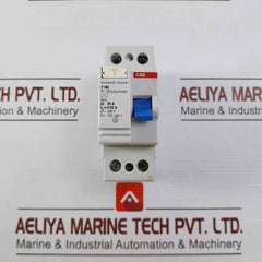 Abb F 362 2 Pole Residual Current Operated Circuit Breaker 25A0306