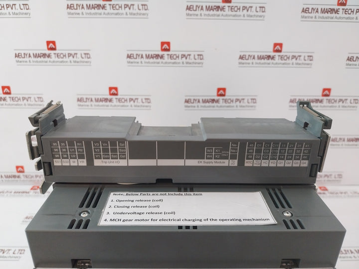 Abb Fa1C Formula Air Circuit Breaker 1250A 50-60Hz Iec 60947-2 12Kv