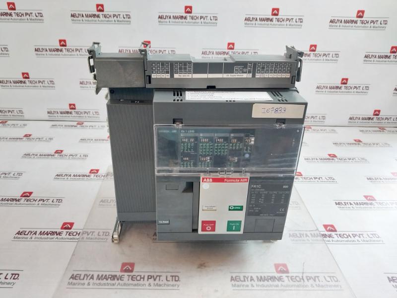 Abb Fa1C Formula Air Circuit Breaker 24Vdc 50-60Hz 800A 12Kv 400V