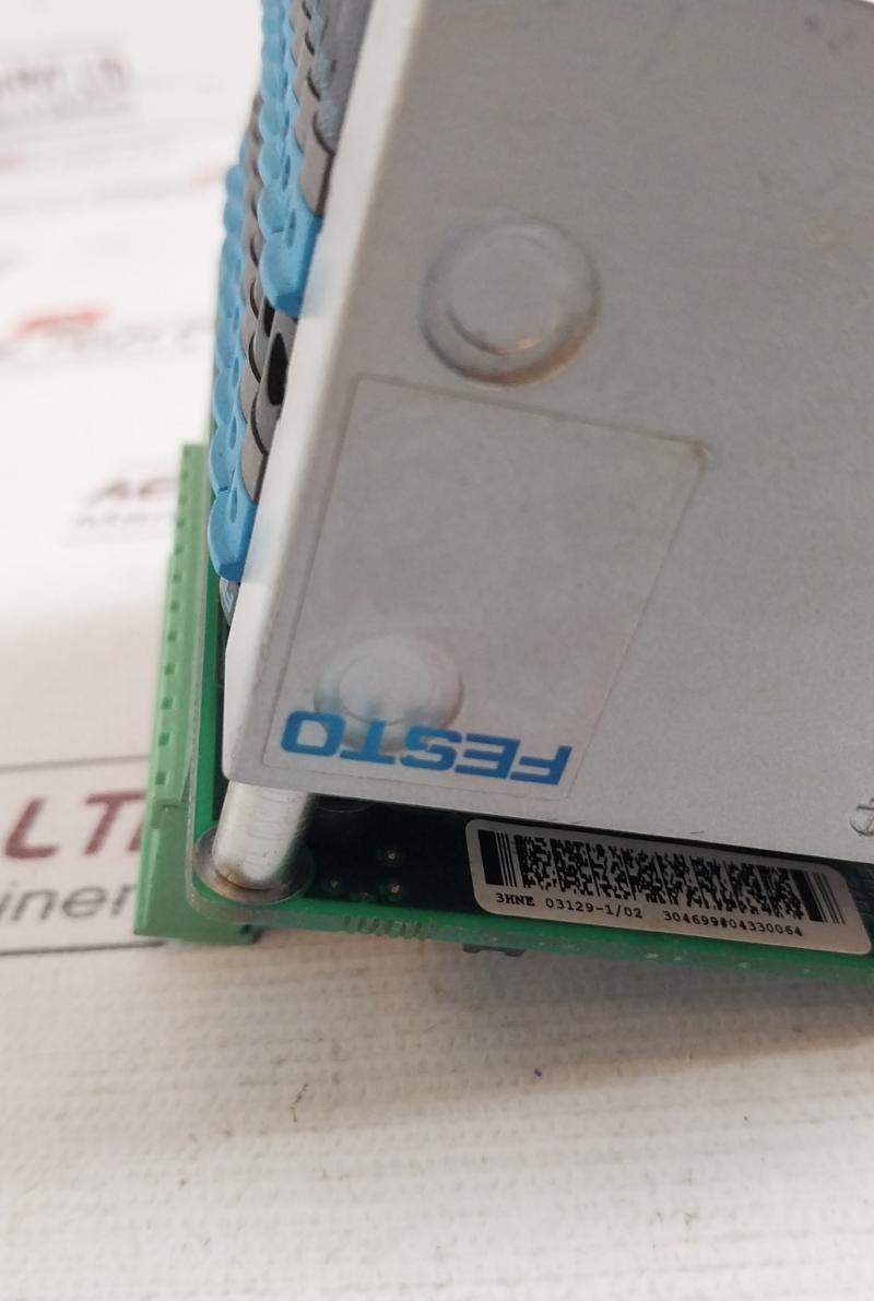 Abb Festo 3Hne 03129-1/02 Valve Terminal Et866 94V-0 Vcd A
