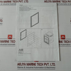 Abb Flange For Switchboard Compartment Door