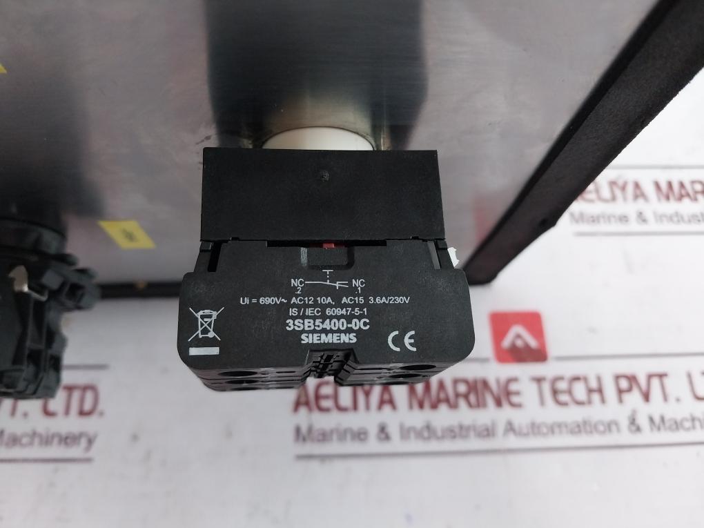 Abb Gate Pb Push Button Box 230Vac/8A 201939100 3Sb5400-0B 3Sb5400-0C