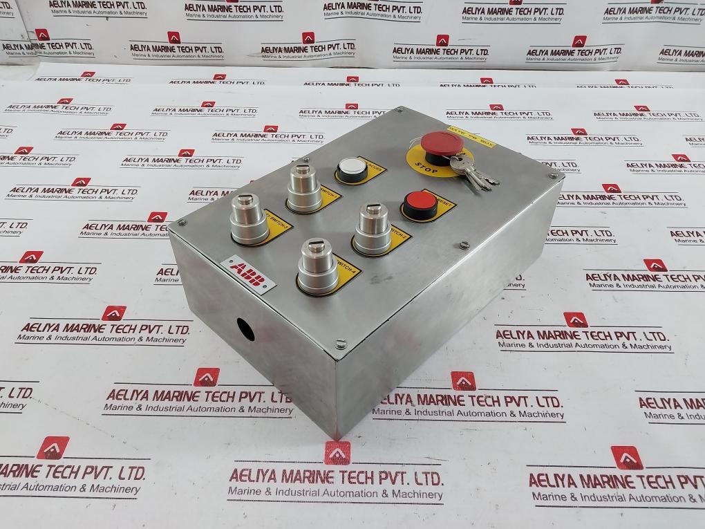 Abb Gate Pb Push Button Box 230Vac/8A 201939100 3Sb5400-0B 3Sb5400-0C