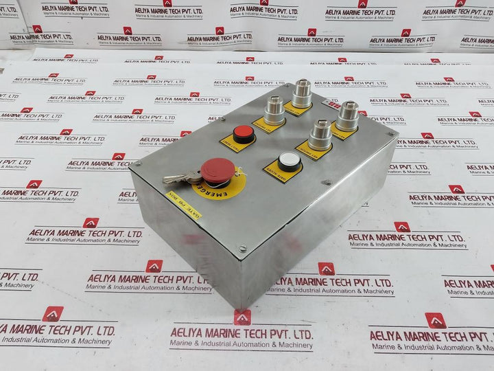 Abb Gate Pb Push Button Box 230Vac/8A 201939100 3Sb5400-0B 3Sb5400-0C