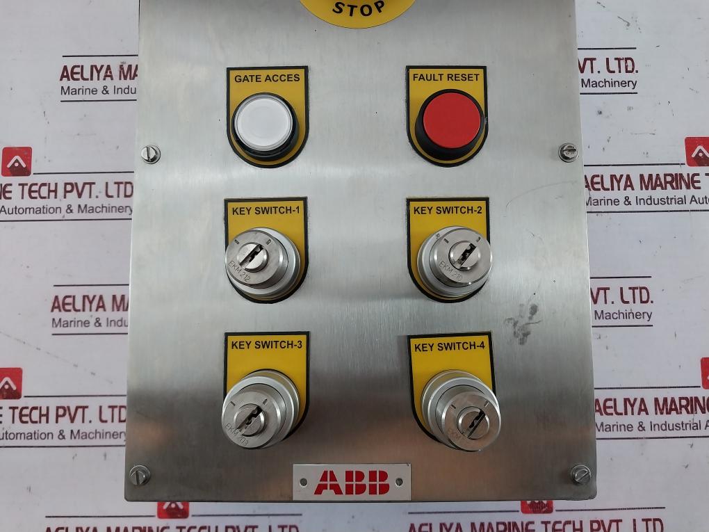 Abb Gate Pb Push Button Box 230Vac/8A 201939100 3Sb5400-0B 3Sb5400-0C