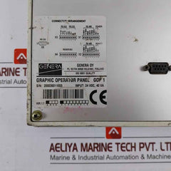 Abb Gop 1 Graphic Operator Panel 24 Vdc, 40Va Ver: 1.7 Output: 12 @ 3.3 Amps