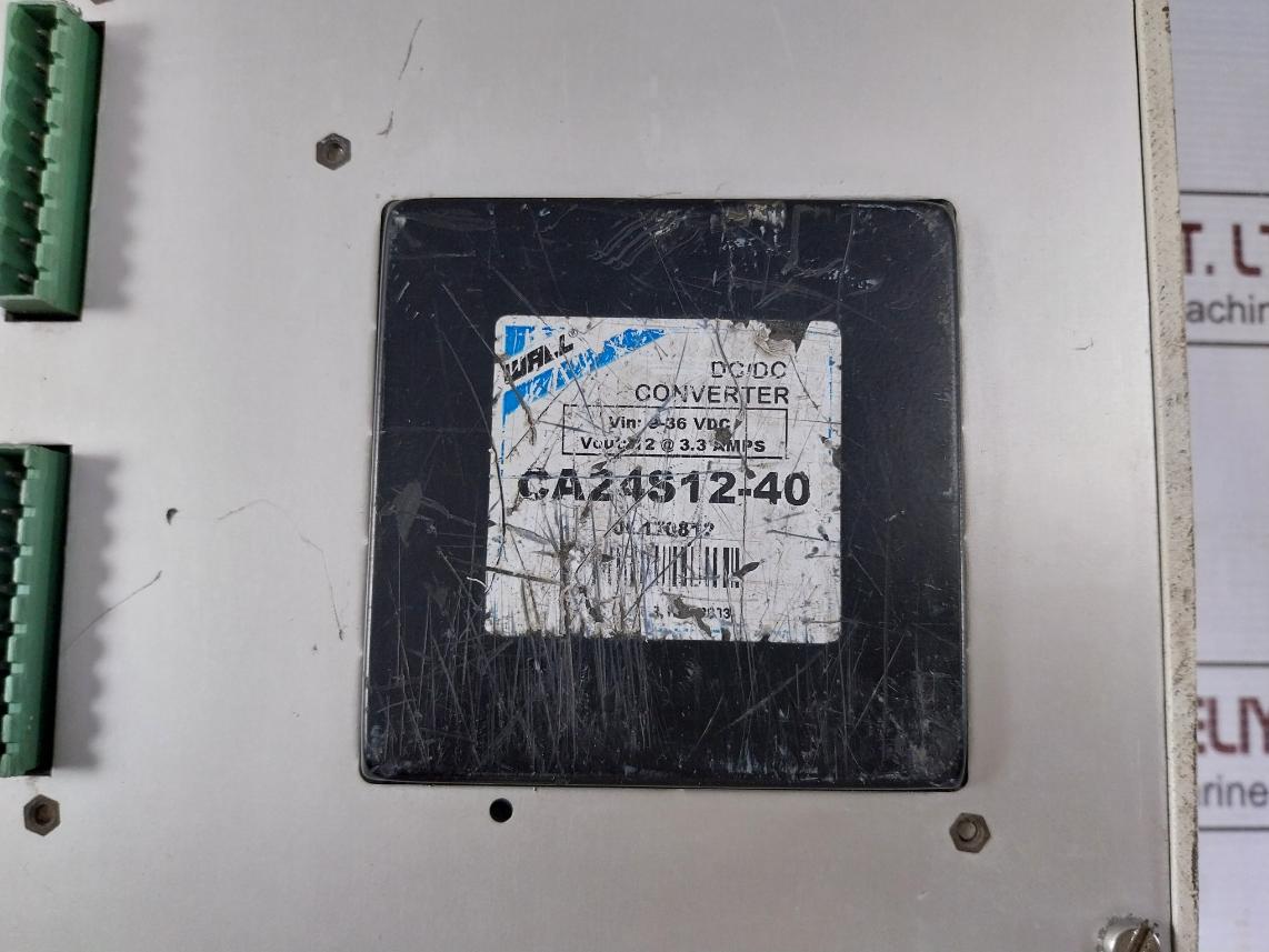 Abb Gop 1 Graphic Operator Panel 24 Vdc, 40Va Ver: 1.7 Output: 12 @ 3.3 Amps