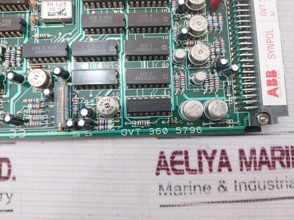 Abb Gvt 360 5796 Pcb Card Swe0005800029