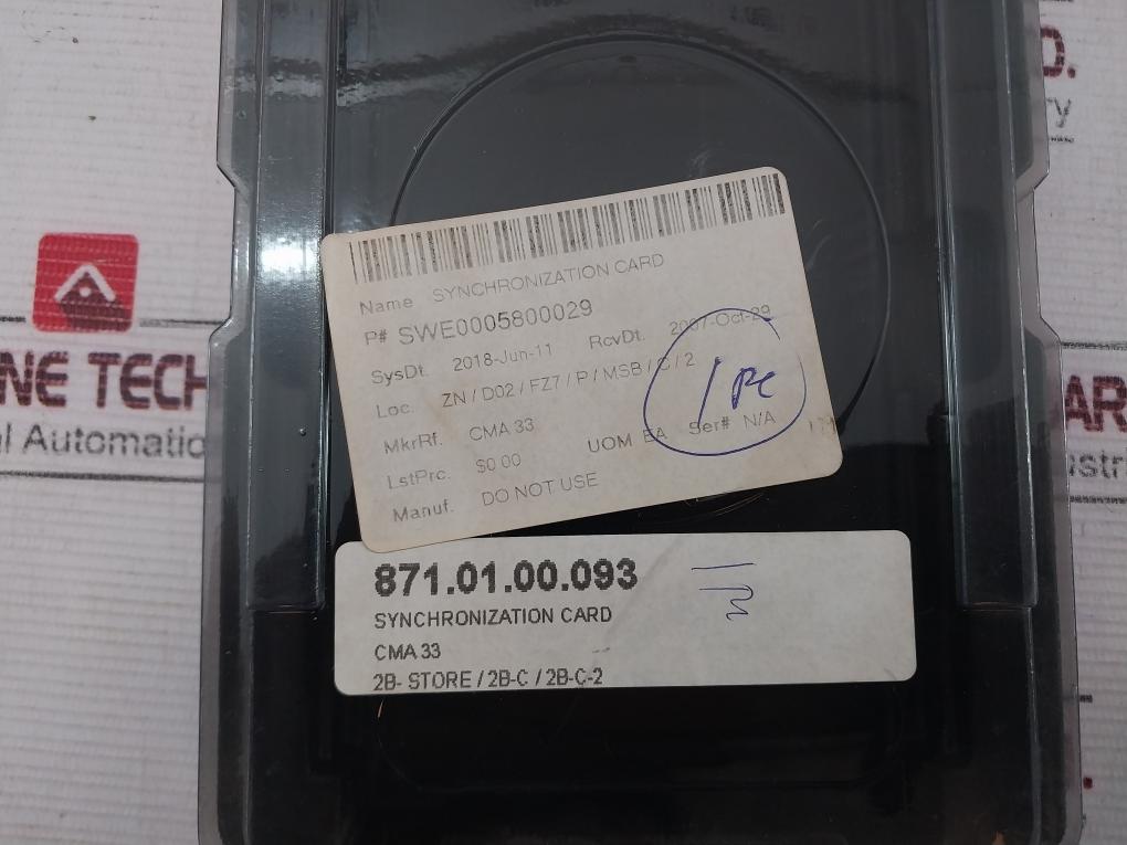 Abb Gvt 360 5796 Pcb Card Swe0005800029