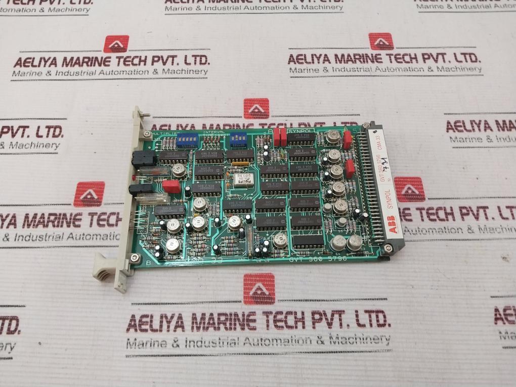 Abb Gvt 360 5796 Pcb Card Swe0005800029