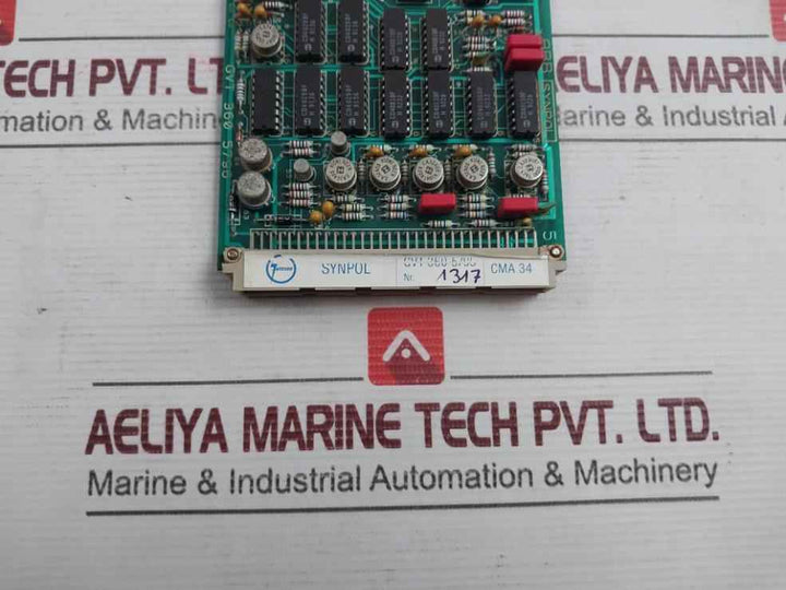 Abb Gvt 360 5796 Synpol Prined Circuit Board Unit