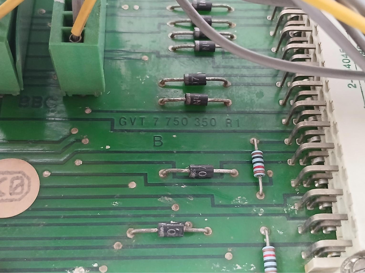 Abb Gvt 7 750 313 R1 Controller Panel Module Gjr 1948094 P1