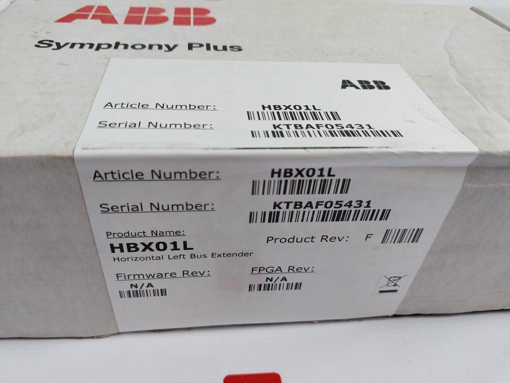 Abb Hbx01l Horizontal Left Bus Extender