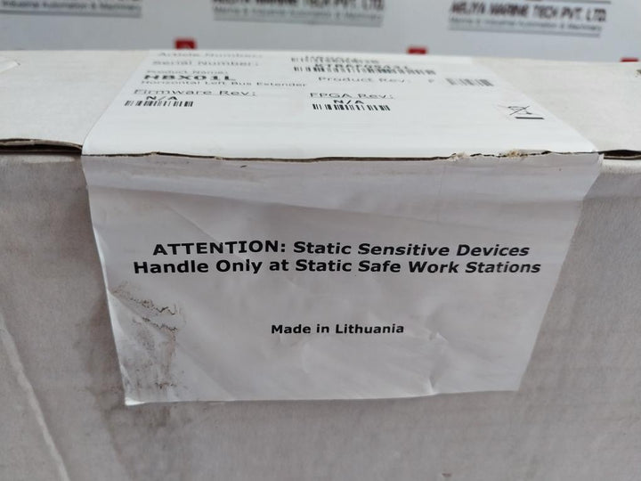 Abb Hbx01l Horizontal Left Bus Extender