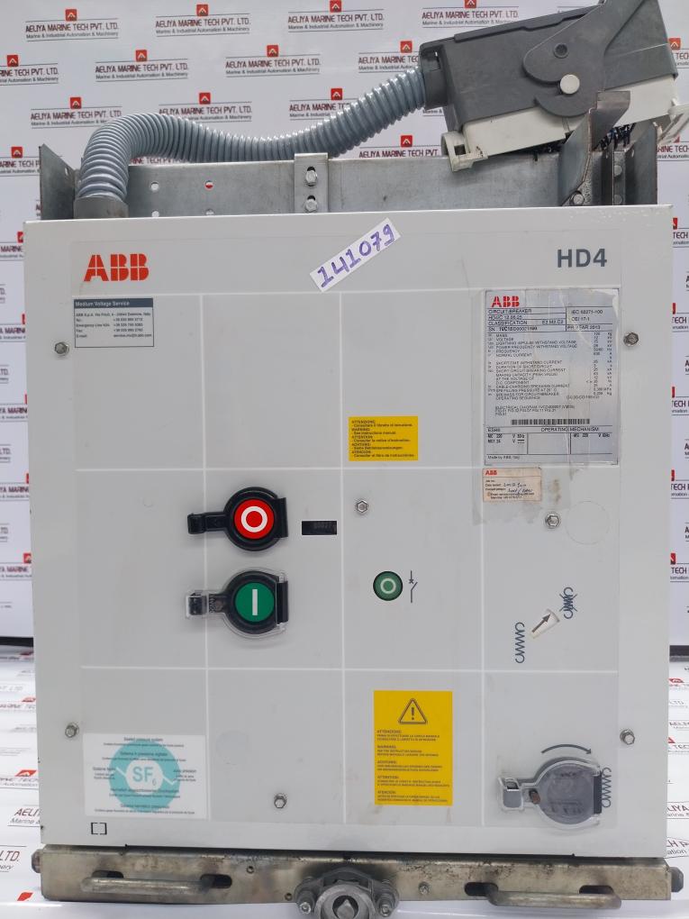 Abb Hd4/C 12.06.25 Circuit-breaker Frequency 50/60 Hz 630 A