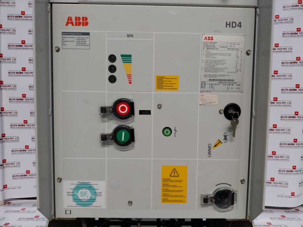 Abb Hd4/Sg 12.12.32 Mv Circuit Breaker Sf6 Medium Voltage Gas Insulation
