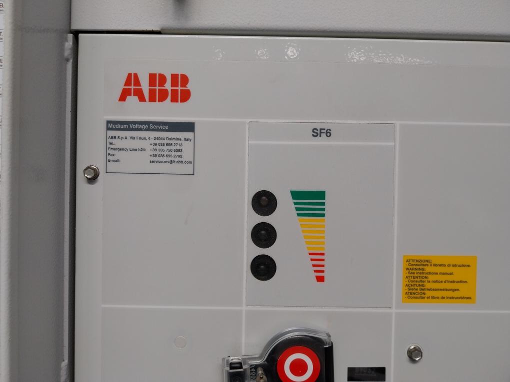 Abb Hd4/Sg 12.12.32 Mv Circuit Breaker Sf6 Medium Voltage Gas Insulation