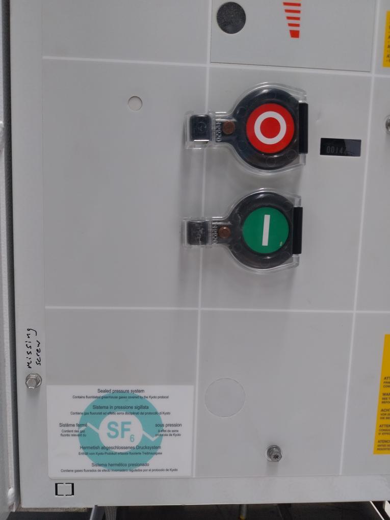 Abb Hd4/Sg 12.12.32 Sf6 Circuit-breaker 12 Kv 50/60 Hz 1250 A