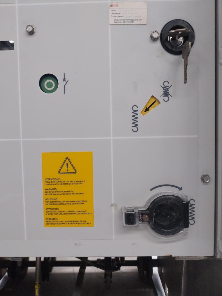 Abb Hd4/Sg 12.12.32 Sf6 Circuit Breaker 1250 A 12 Kv 50/60 Hz