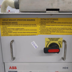 Abb Hd4/Sg 12.12.32 Sf6 Circuit Breaker 1250 A 12 Kv 50/60 Hz