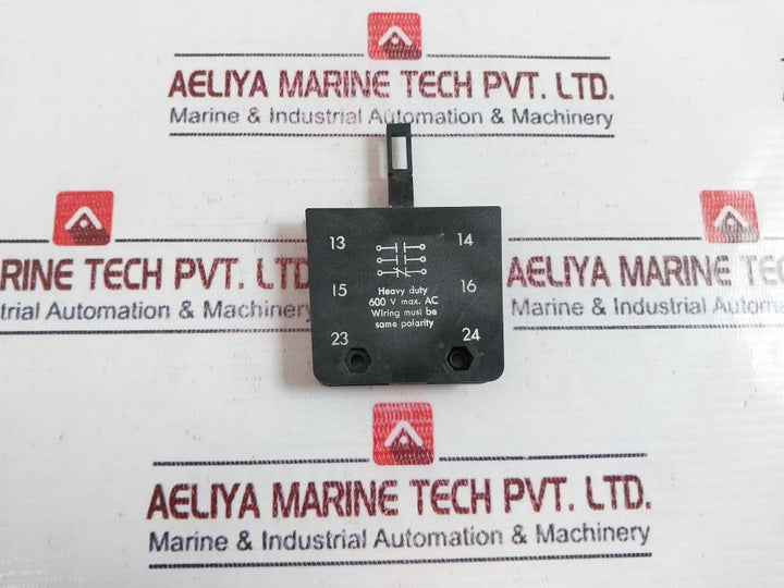 Abb Heavy Duty 600V Max Ac Auxiliary Interlock