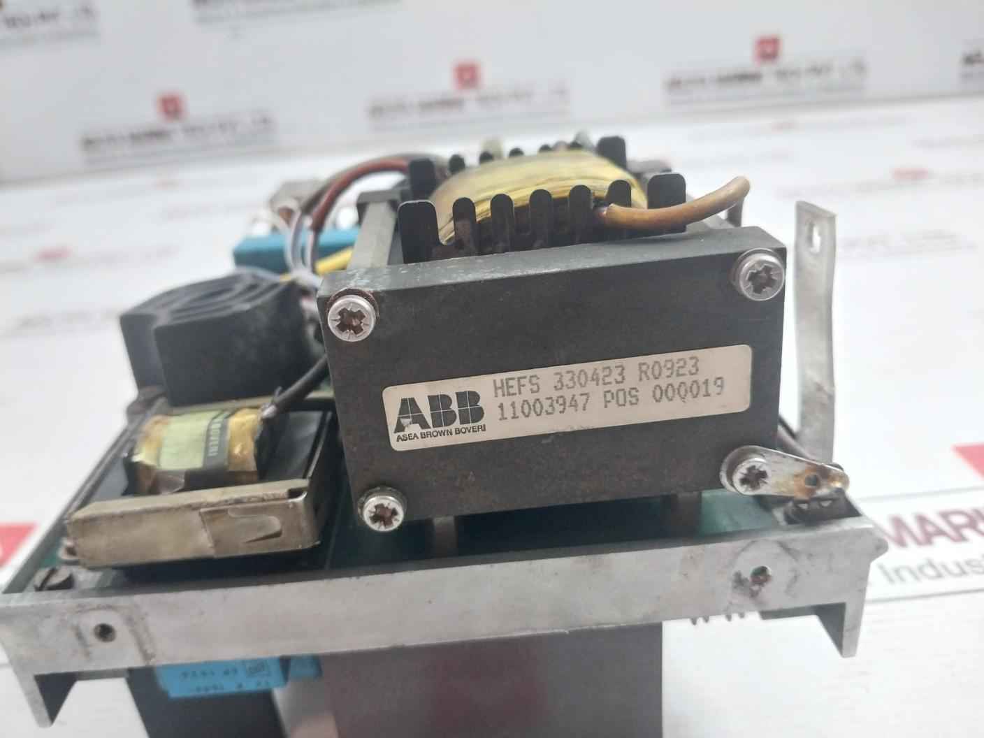 Abb Hefs 330423 R0923 Printed Circuit Board 250 Vdc Hefs330387R2