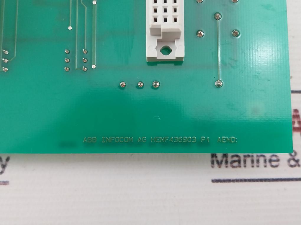 Abb Henf436903 P2 Pcb Card