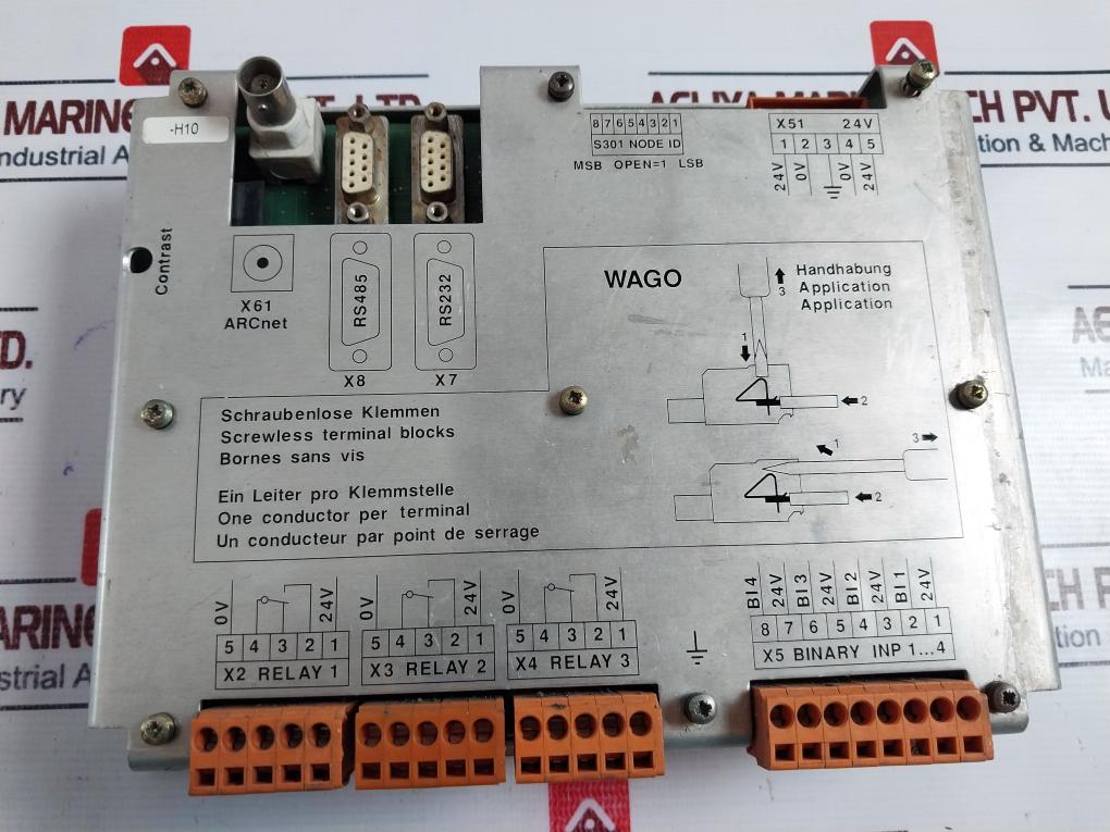 Abb Hiee200130R0002 Control Panel Display Af C094 Ae02 24V
