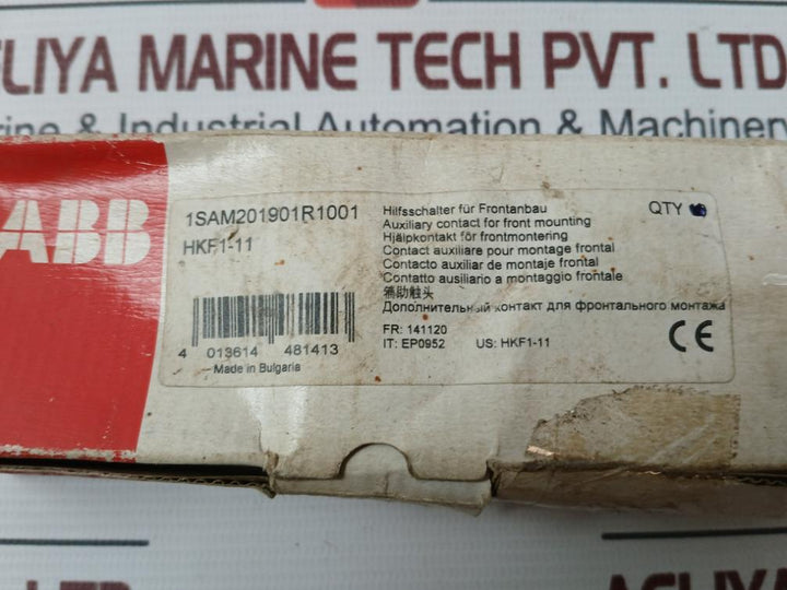 Abb Hkf1-11 Auxiliary Contact Block 6 Kv 5.0A