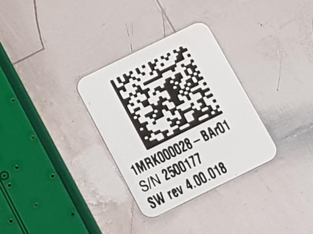 Abb Hmi-ied670 V2.0 [B] Protection Relay 1Mrk000028-bar01 (Only Display Panel)