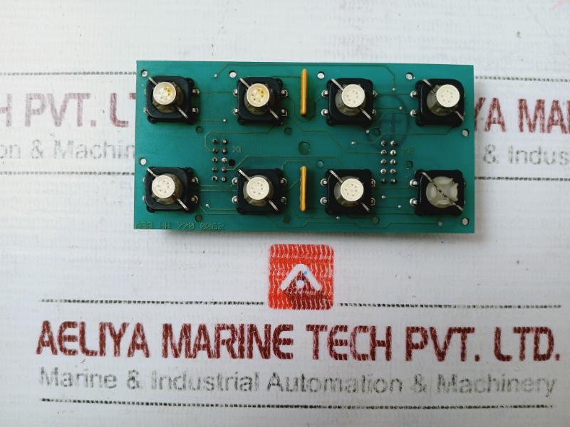 Abb Hr 770 0062 Pushbutton Switch Printed Circuit Board