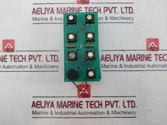Abb Hr 770 0063 Push Button Switch Printed Circuit Board Hr 770 0062