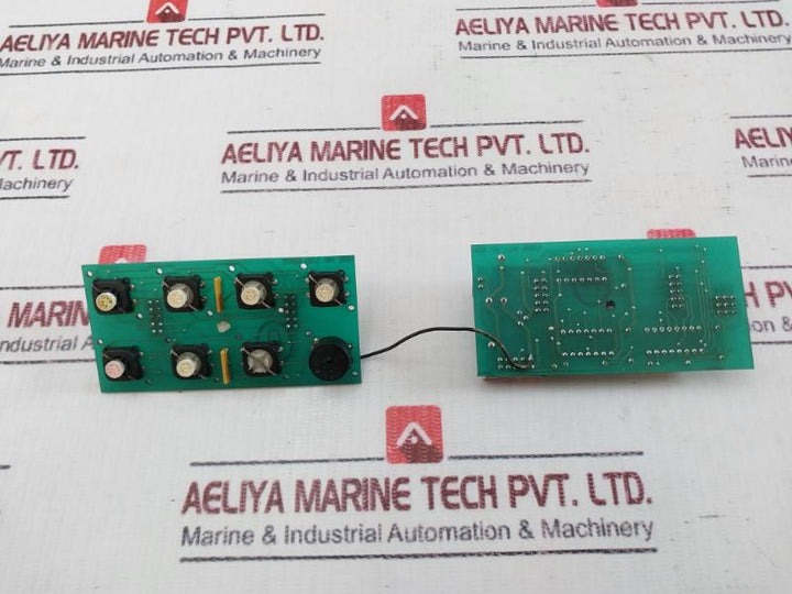 Abb Hr 770 0063 Push Button Switch Printed Circuit Board Hr 770 0062