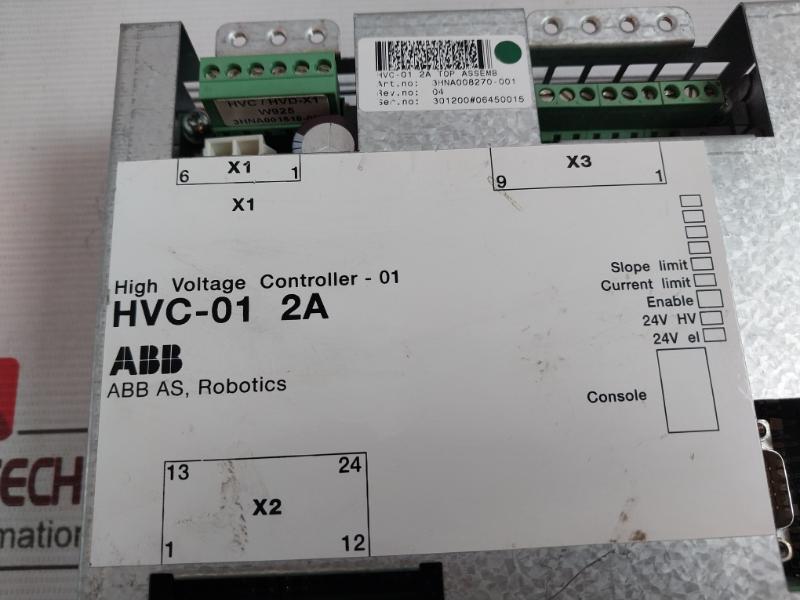 Abb Hvc-01 2A As Robotics High Voltage Controller 3Hna008270-001