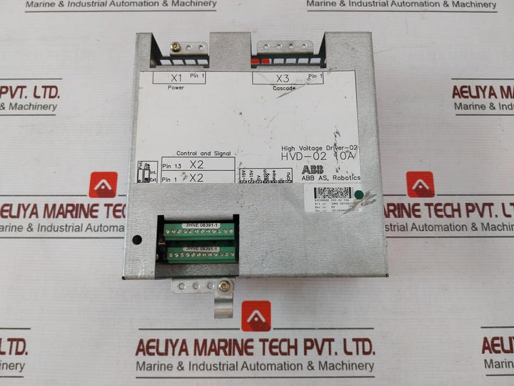 Abb Hvd-02 10A High Voltage Driver-02 5V -15V/+15V 3Hne 08391-1 Rev No 8