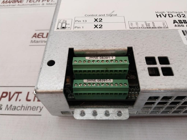Abb Hvd-02 10A High Voltage Driver 3Hne 06108-1 Rev 07 15V