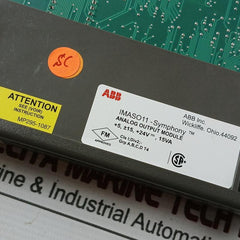 Abb Imaso11 Analog Output Module 24V 15Va Rev: A 6644004A1