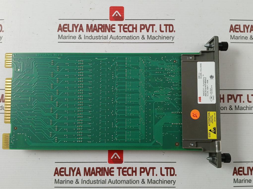 Abb Imaso11 Analog Output Module 24V 15Va Rev: A 6644004A1