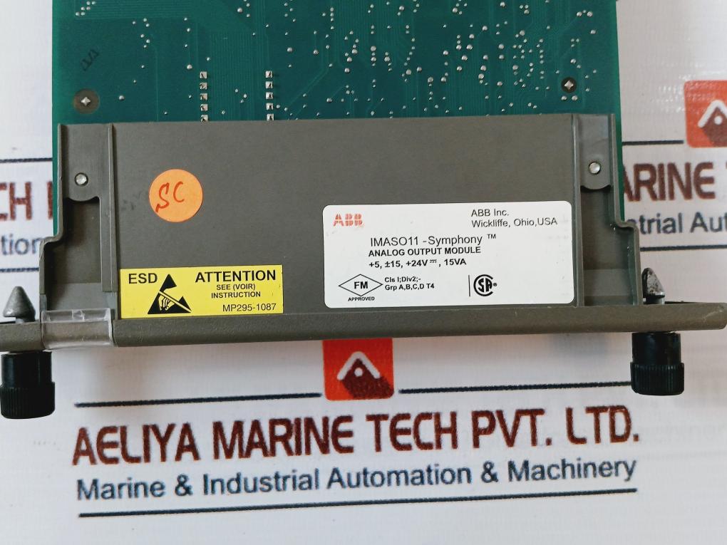 Abb Imaso11 Analog Output Module Board 94V