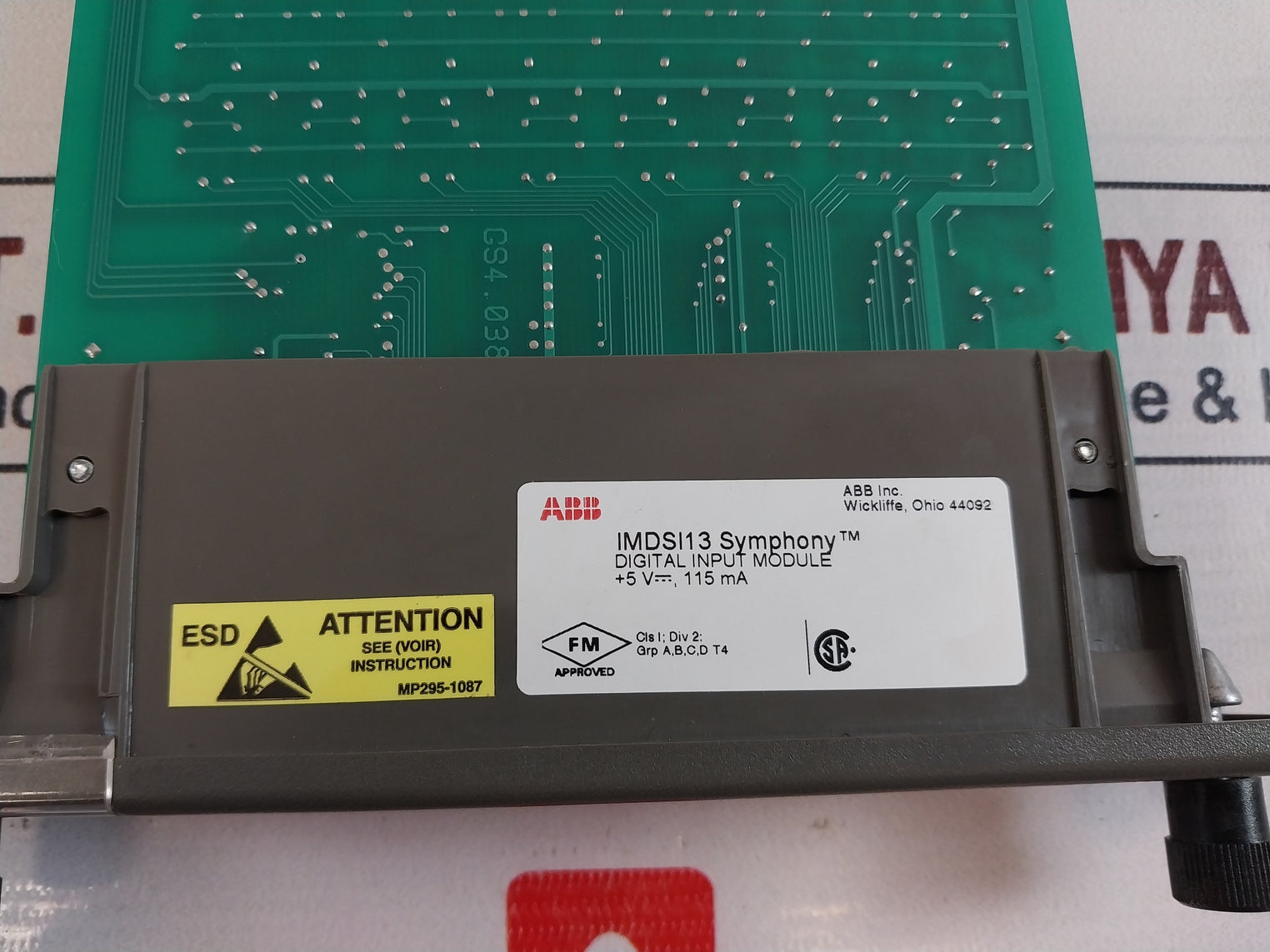 Abb Imdsi13 Digital Input Module Ptjdc95205