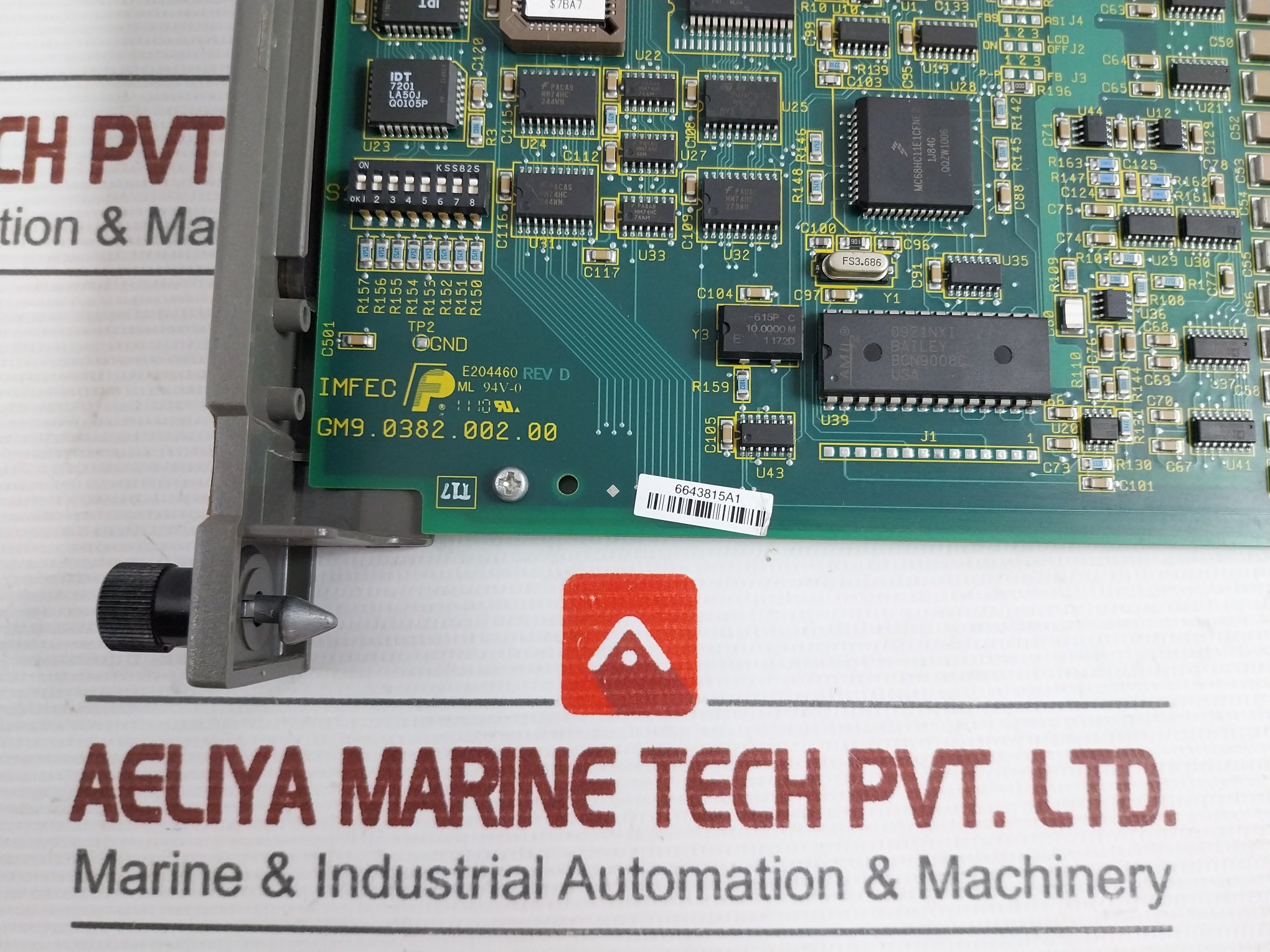 Abb Imfec12-1 Analog Input Pcb Module