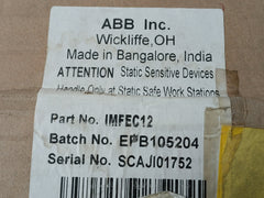 Abb Imfec12 Analog Input Module Circuit Board