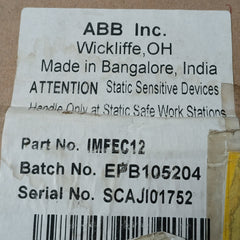 Abb Imfec12 Analog Input Module Circuit Board