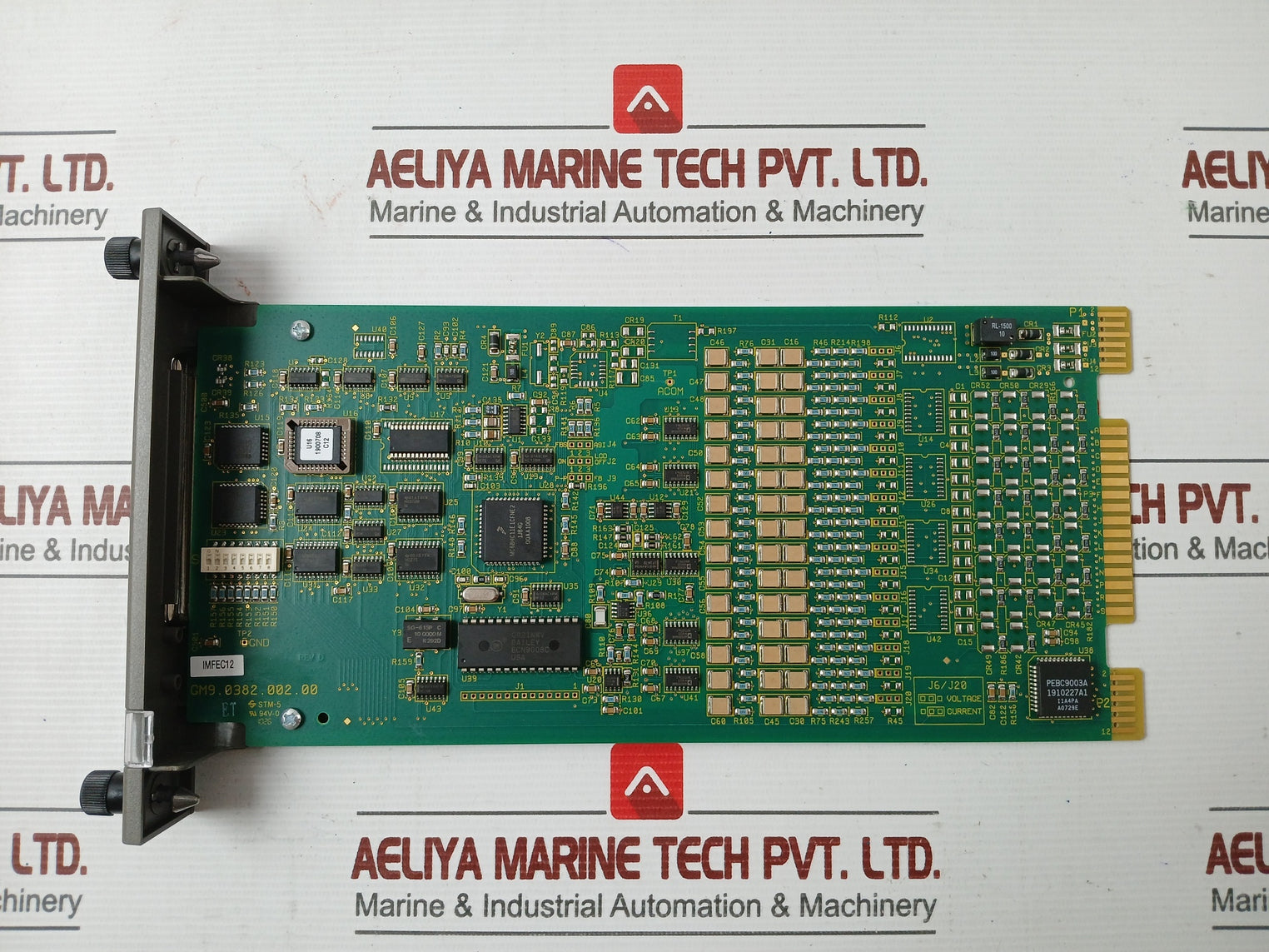 Abb Imfec12 Analog Input Module Rev D
